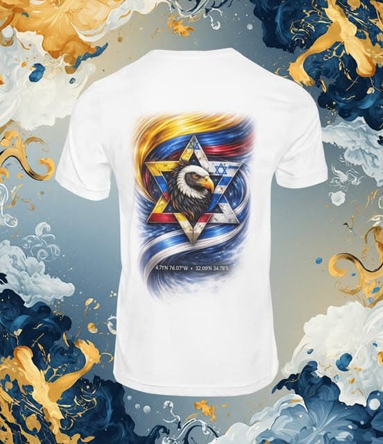 Camisa personalizada real de Eitan Prints