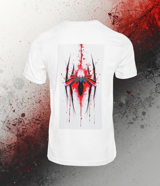 Camisa personalizada con diseño de Spider-Man